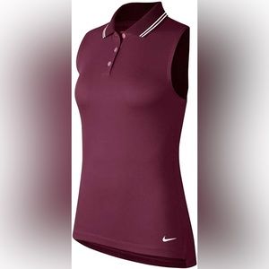 SOLD OUT. Barely worn Nike small, sleeveless dri fit golf polo